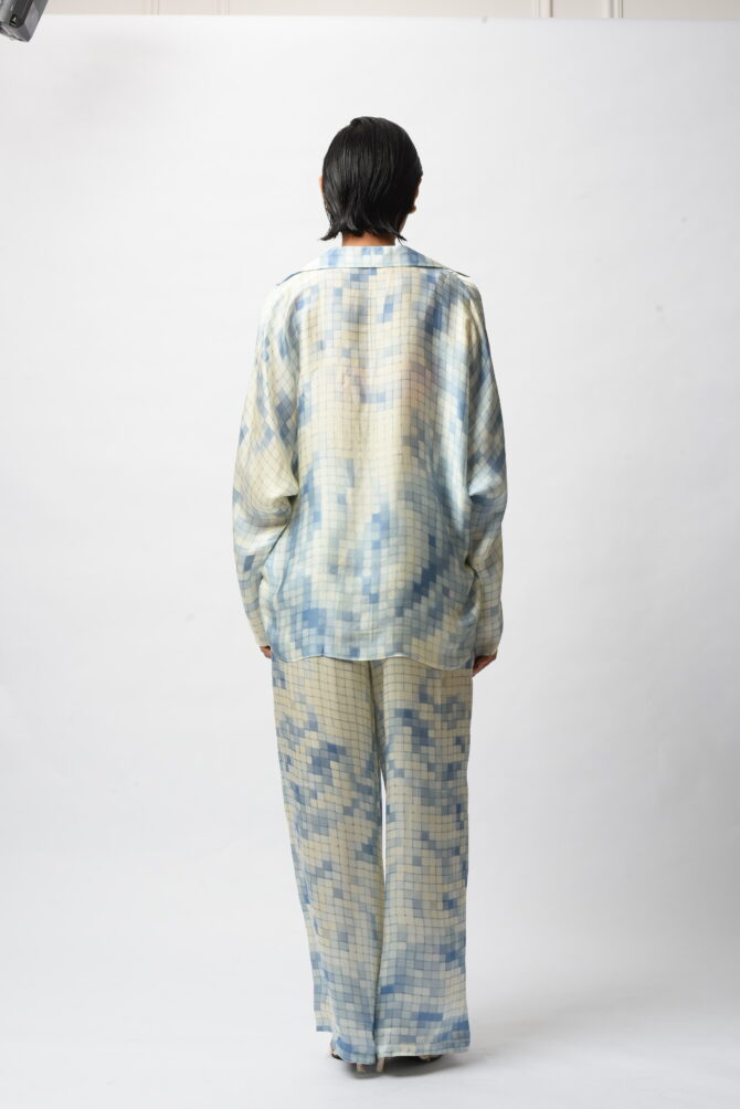 Printed Satin Breeze Co-ord Set