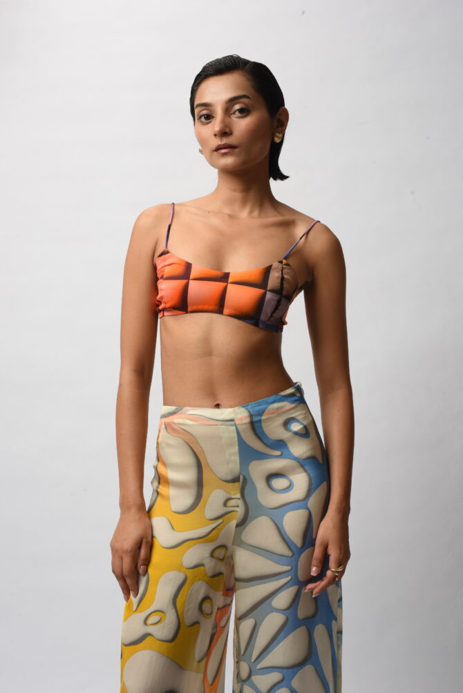 Printed Satin Breeze Co-ord Set