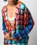 Printed Satin Breeze Shirt only