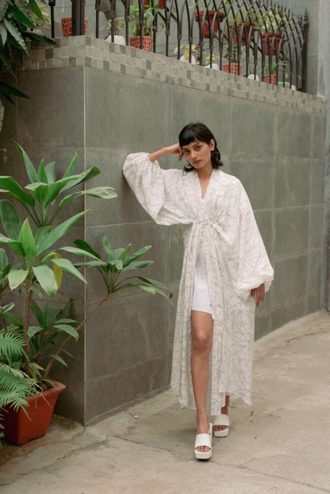 Free size coverup with drawstring