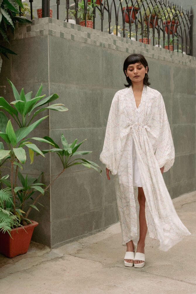 Free size coverup with drawstring