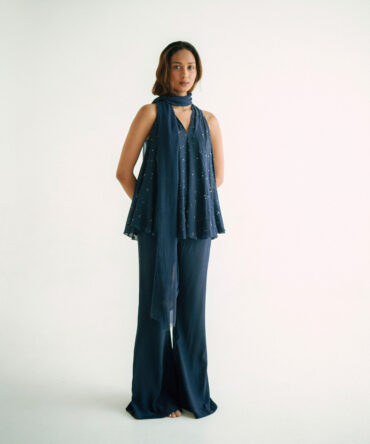 Midnight Scarf Ensemble