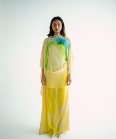 Early Light Draped Dress